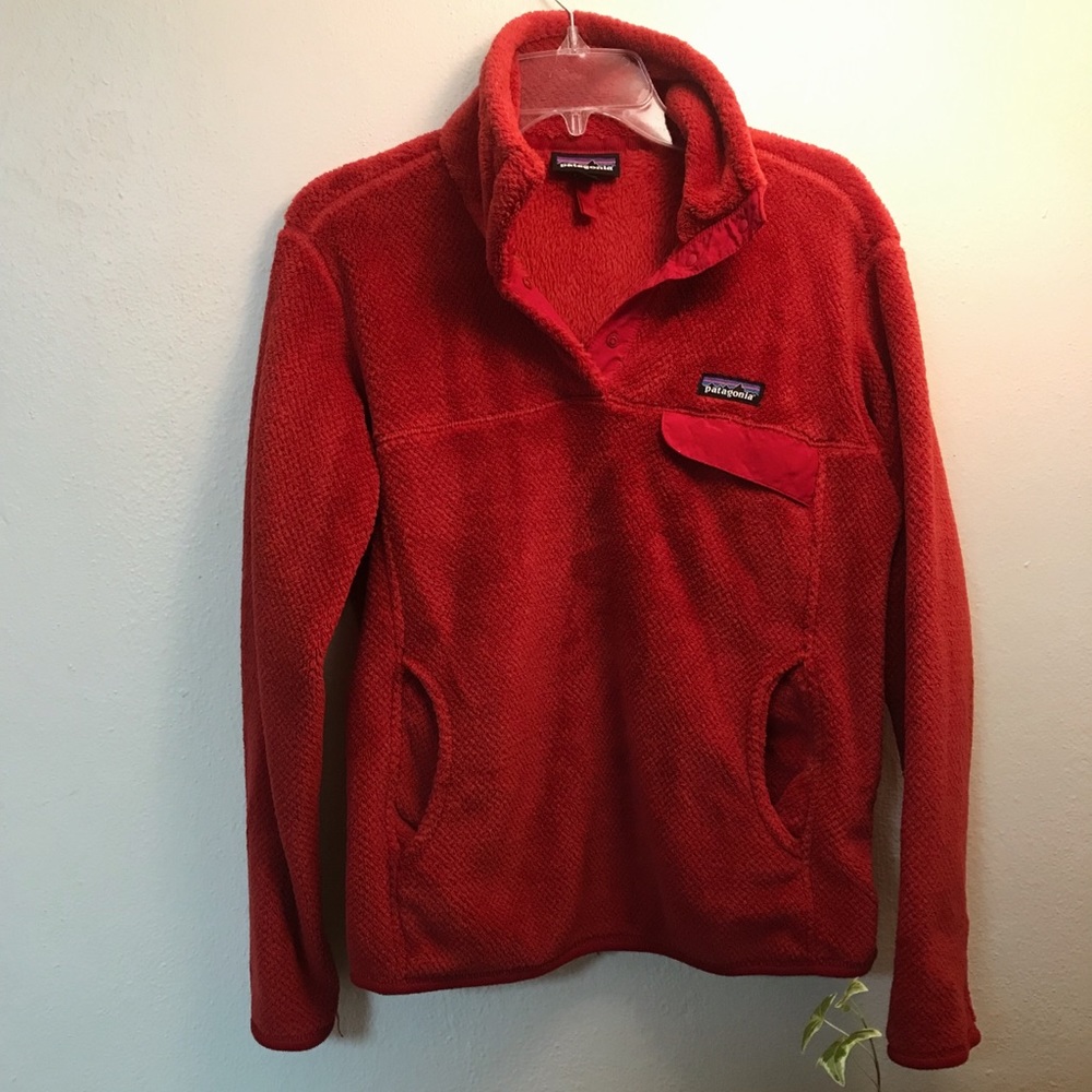 Patagonia Red Fleece Jacket